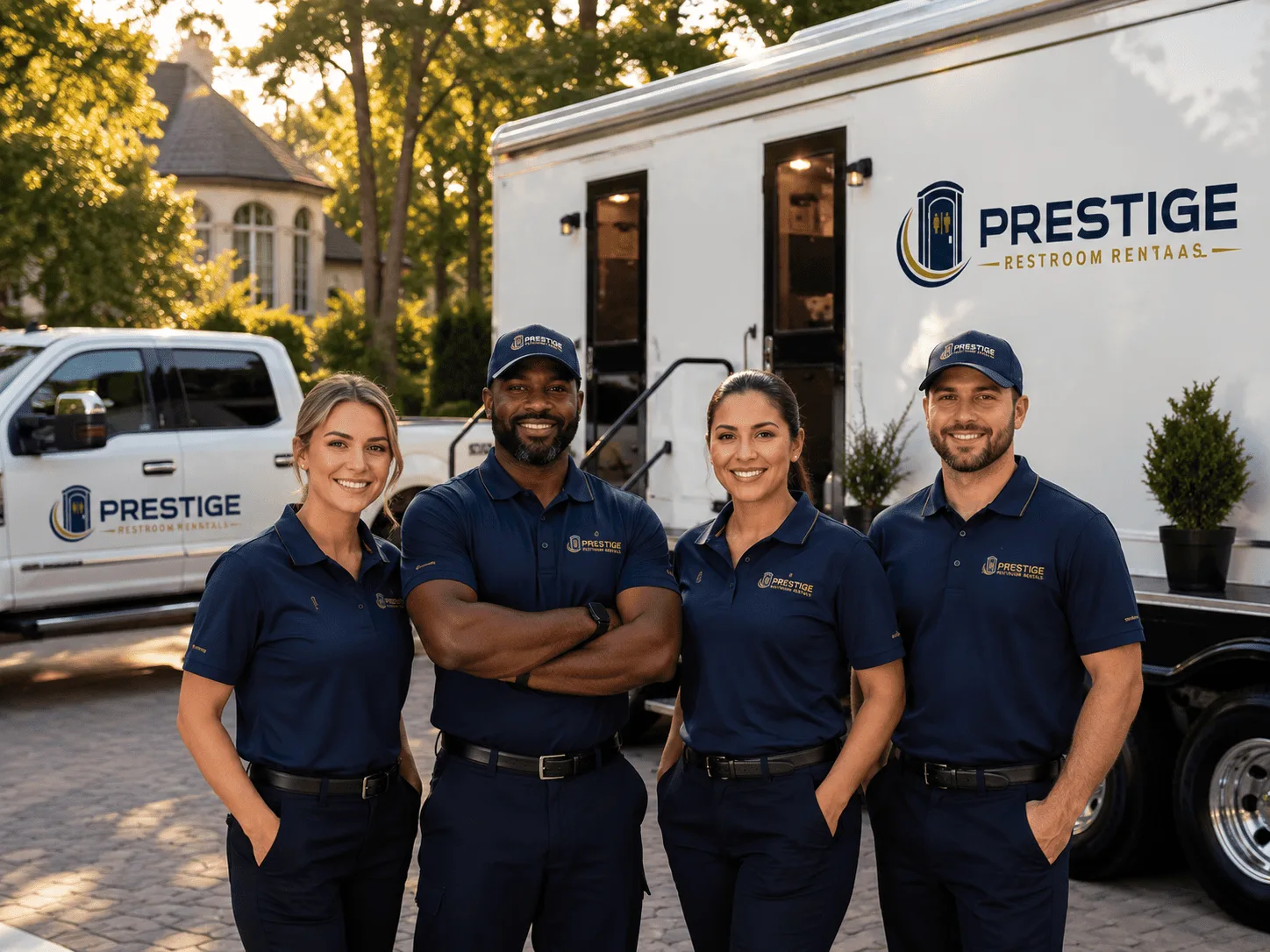 Trusted Luxury Portable Restrooms company in Pennock, MN